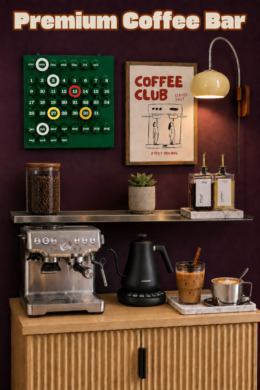 Premium coffee bar