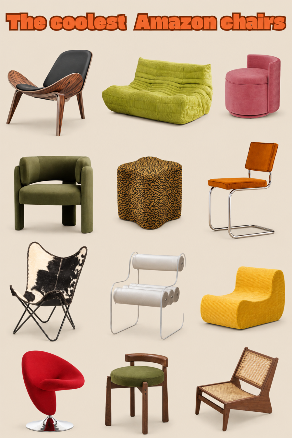 The coolest Amazon chairs