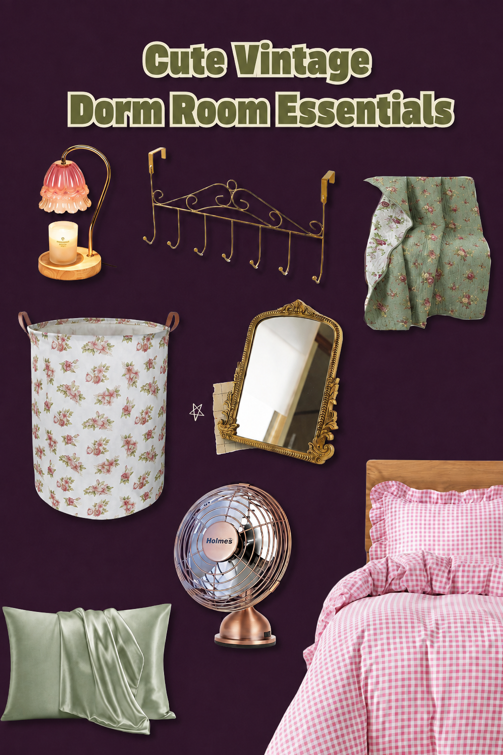 Cute Vintage Dorm Room Essentials